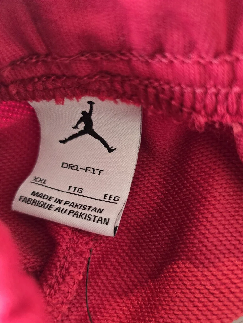 Nike Jordan Men's Red Sweatpants FV8608-687 Dri Fit Fleece Joggers XXL 2XL NEW